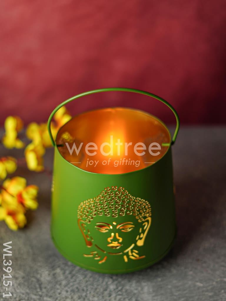 Votive with Buddha Design - WL3915