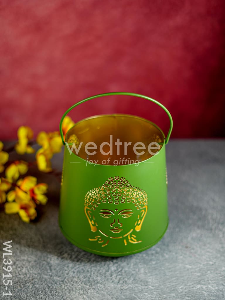 Votive with Buddha Design - WL3915