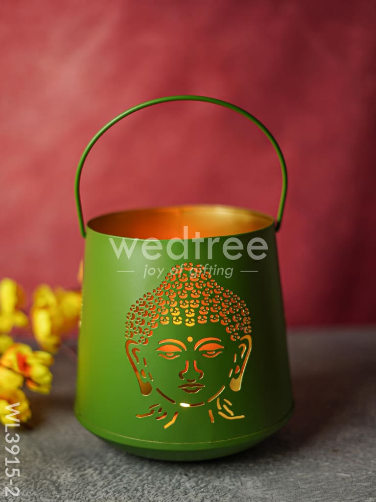 Votive with Buddha Design - WL3915