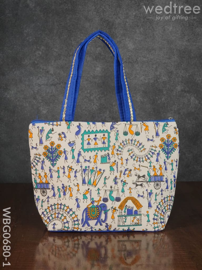 Warli Printed Handbags - WBG0680