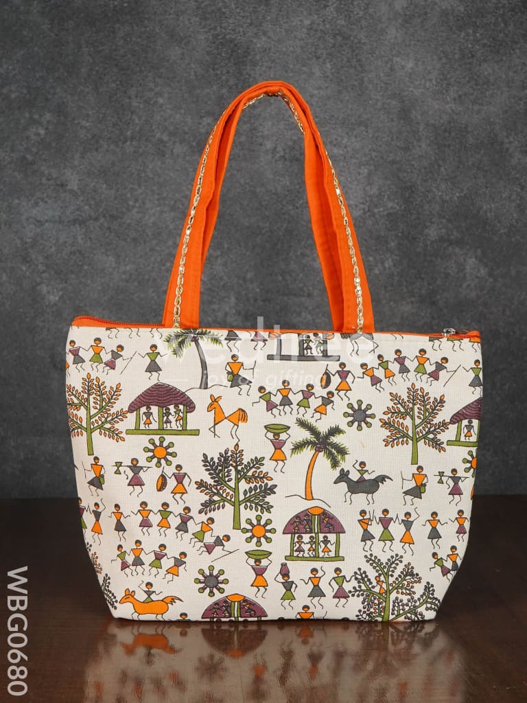 Warli Printed Handbags - WBG0680