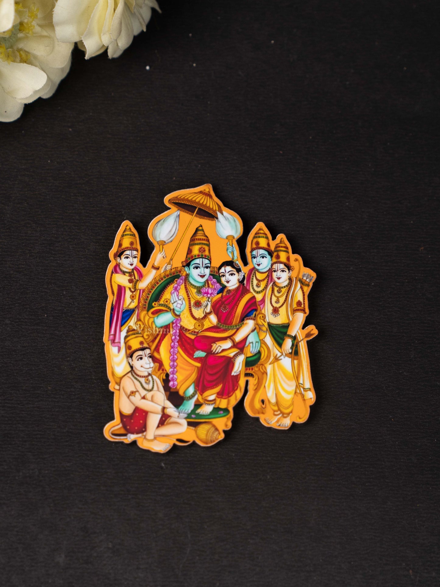 Ram Darbar Fridge Magnet - WBG1735
