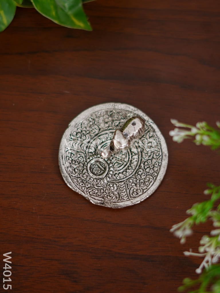 White Metal Agarbathi Stand - W4015