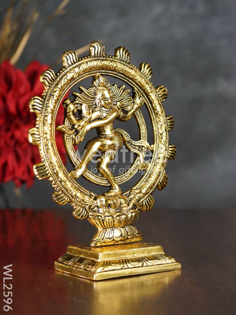 White Metal Lord Natraja - 8 inch - WL2596