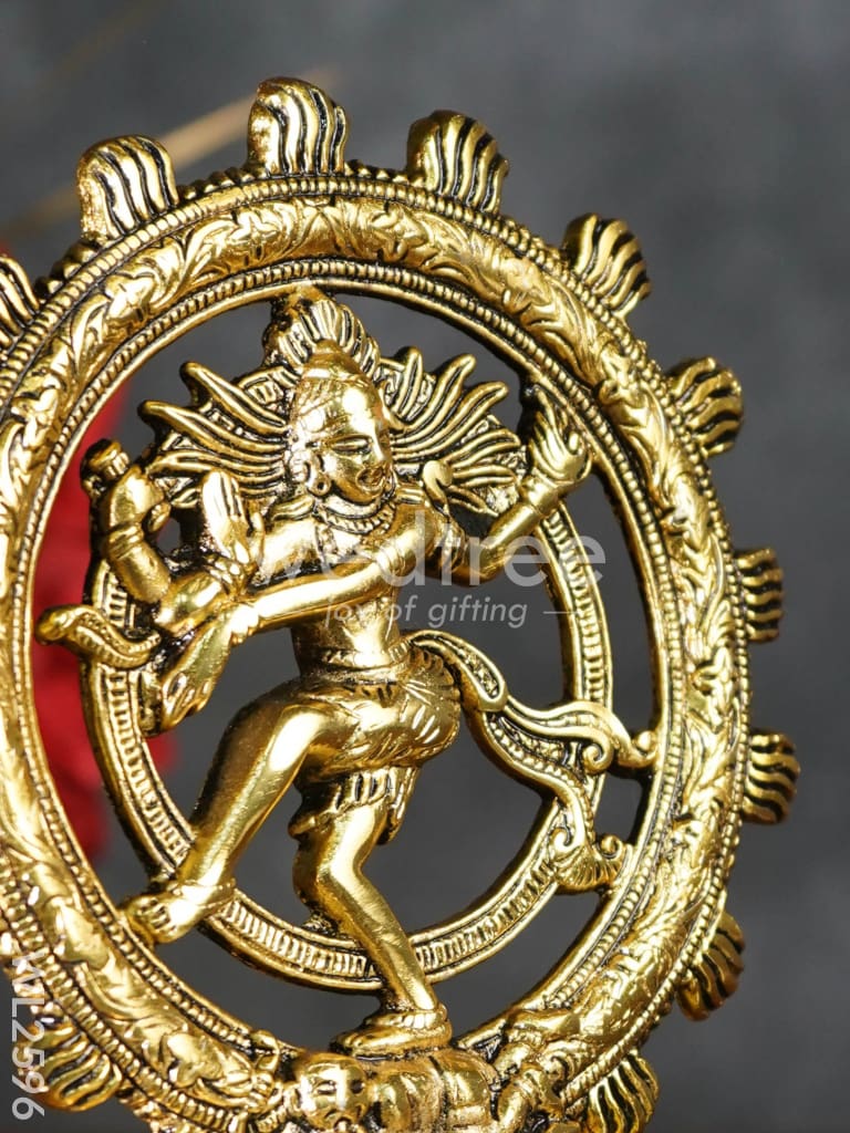 White Metal Lord Natraja - 8 inch - WL2596