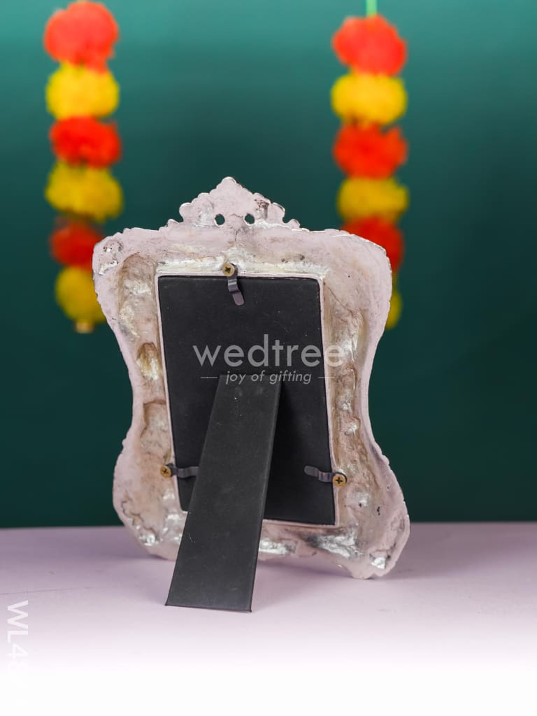 White Metal Square Photo Frame - WL4887