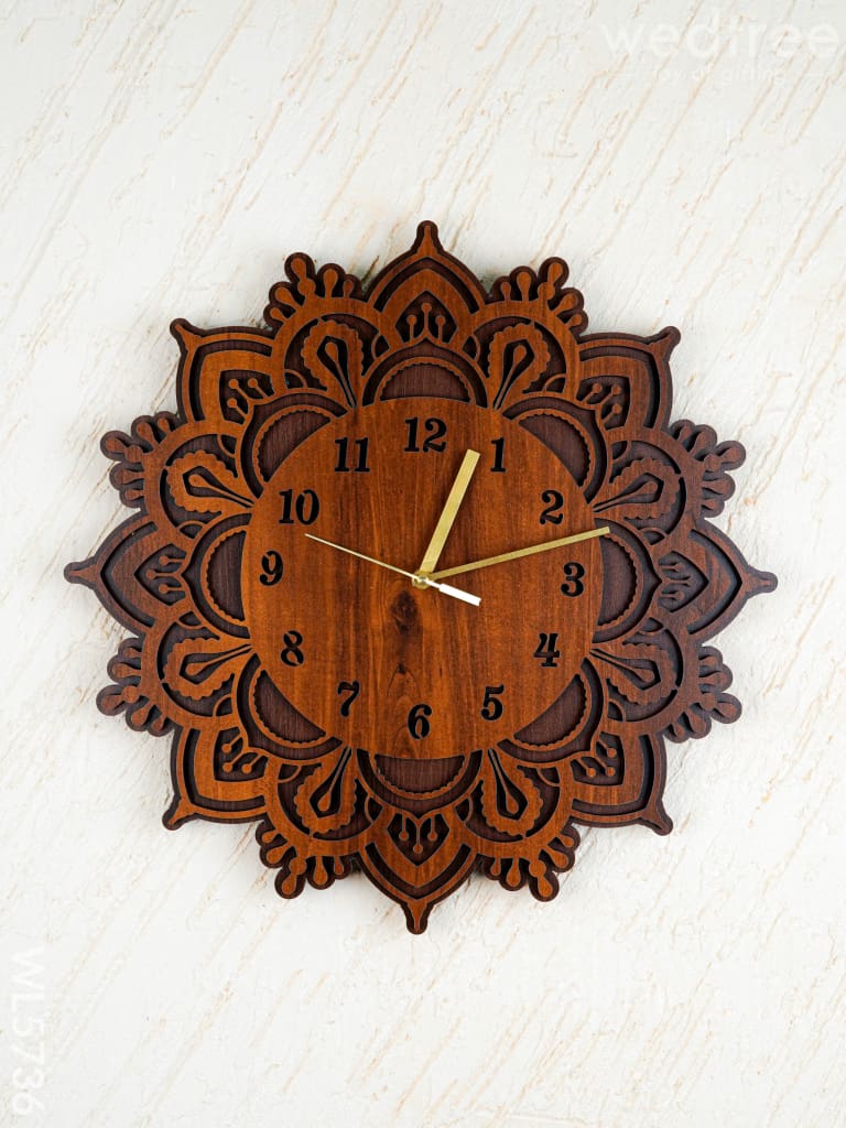 Wooden Clock - 15 inch - WL5736