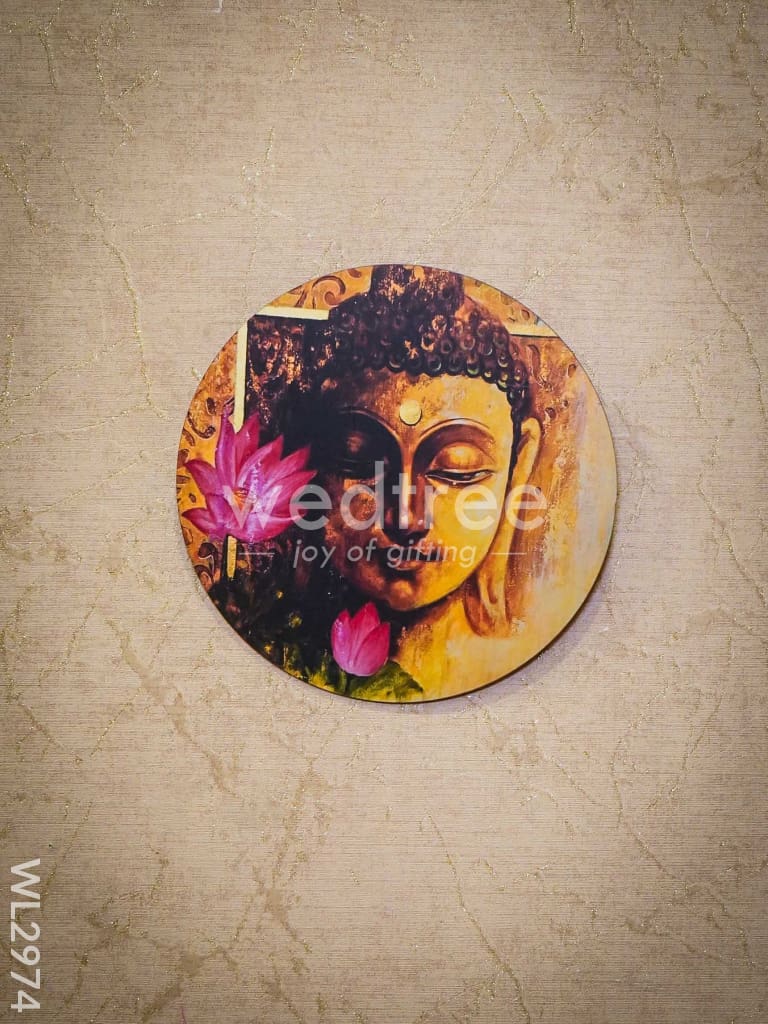 Wooden Handcrafted Wall Hanging Frames - Buddha - WL2974