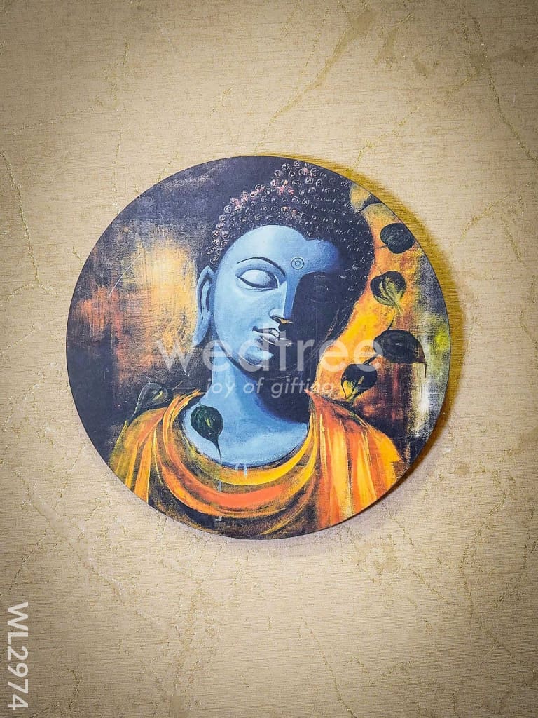 Wooden Handcrafted Wall Hanging Frames - Buddha - WL2974