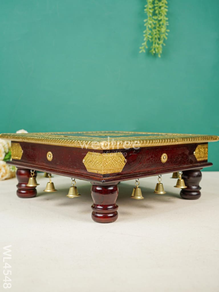 Wooden Manai with Hanging Bells - 15 inch - WL4548