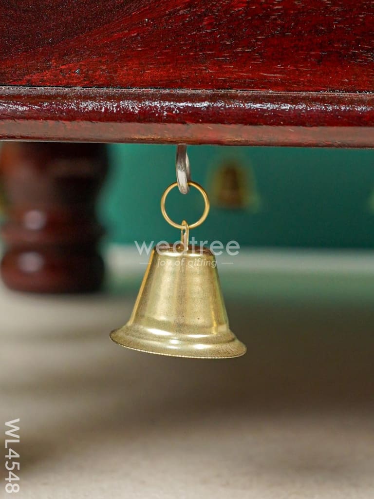 Wooden Manai with Hanging Bells - 15 inch - WL4548