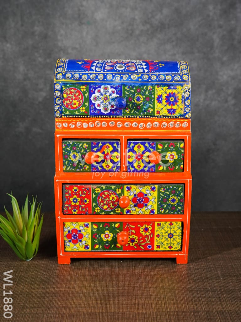 Wooden Organizer - 5 Draws - WL1880