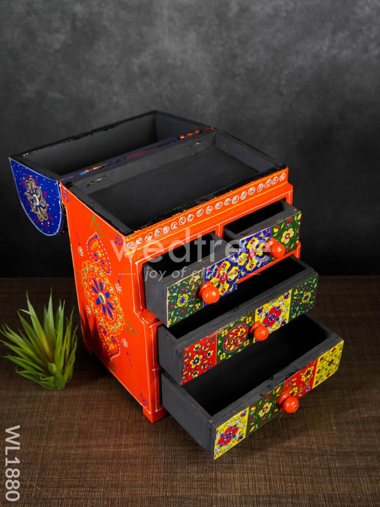 Wooden Organizer - 5 Draws - WL1880