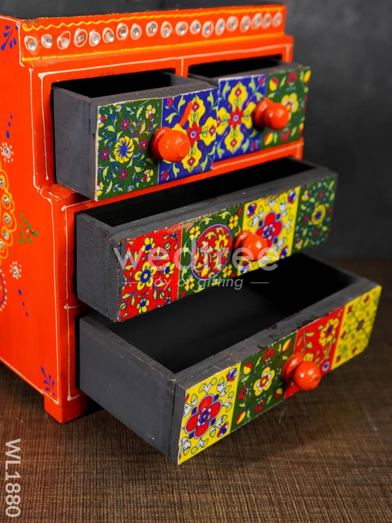 Wooden Organizer - 5 Draws - WL1880