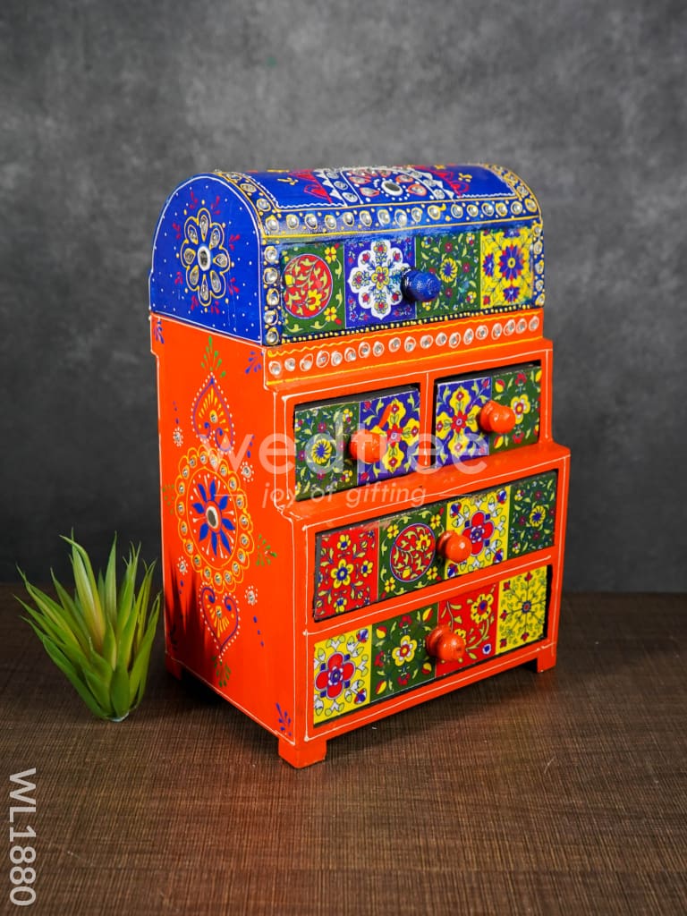 Wooden Organizer - 5 Draws - WL1880