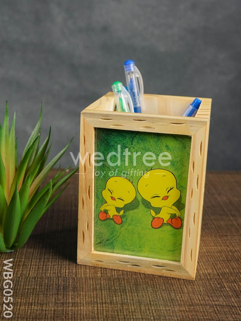 Wooden Pen Stand - Tweety - WBG0520