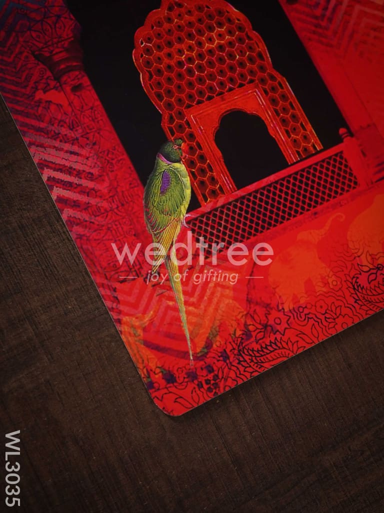 Wooden Printed Table Mats - WL3035