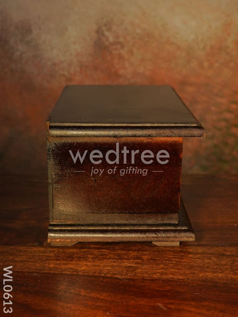 Wooden Single layered tile drawer box - WL0613