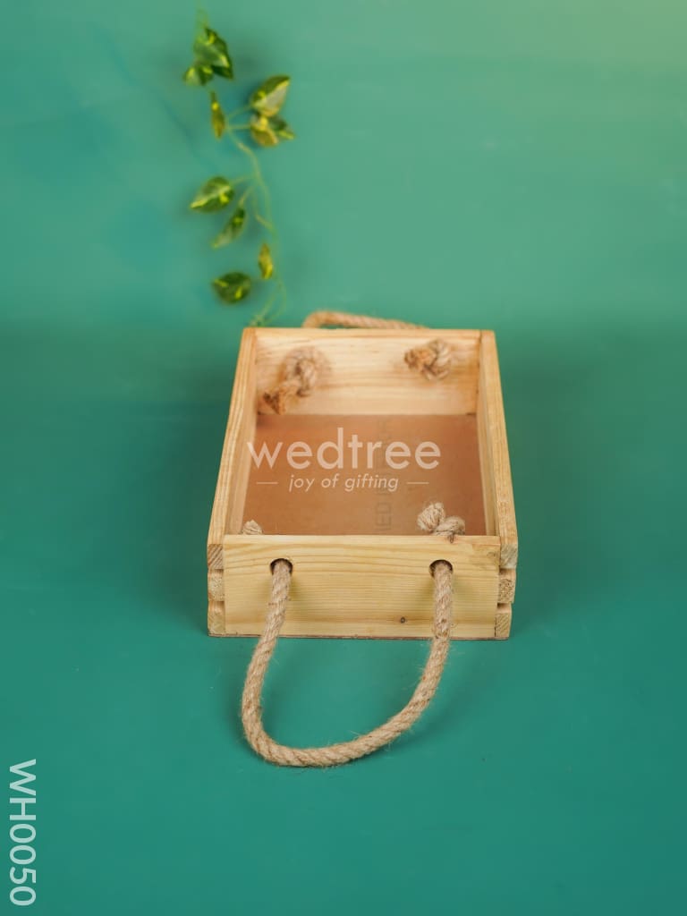 Wooden Tray With Handle - 12 inch - WH0050
