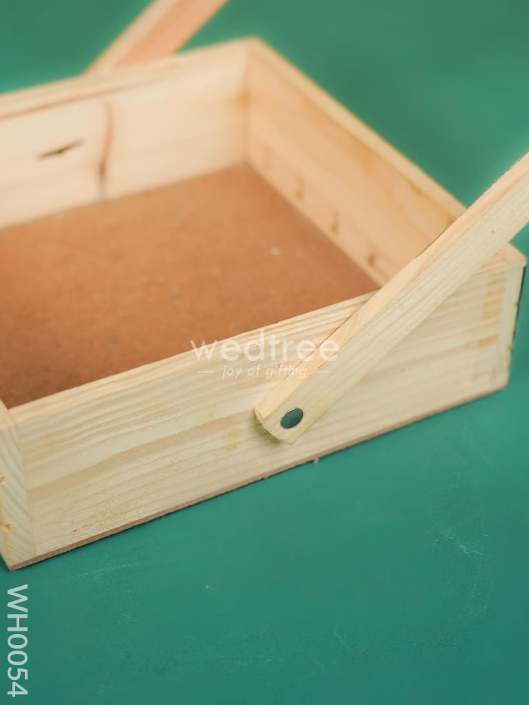 Wooden Tray With Handle - 7.5 inch - WH0054
