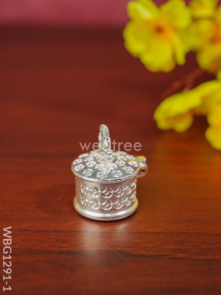 Zinc Alloy Kumkum Holder with Ganesha - WBG1291