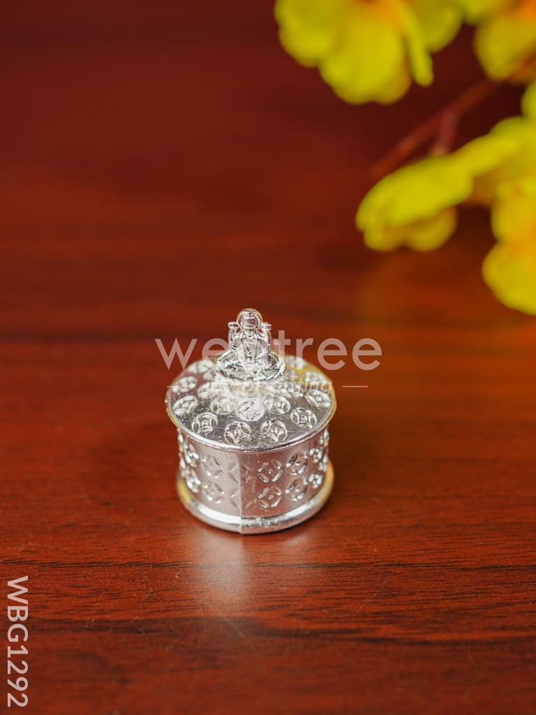 Zinc Alloy Kumkum Holder with Lakshmi - WBG1292