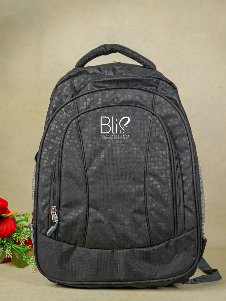 Corporate Gift - Black Coloured Backpack - BCG0149