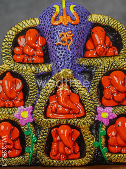 9 In  Ganesha Showpiece - WL3353