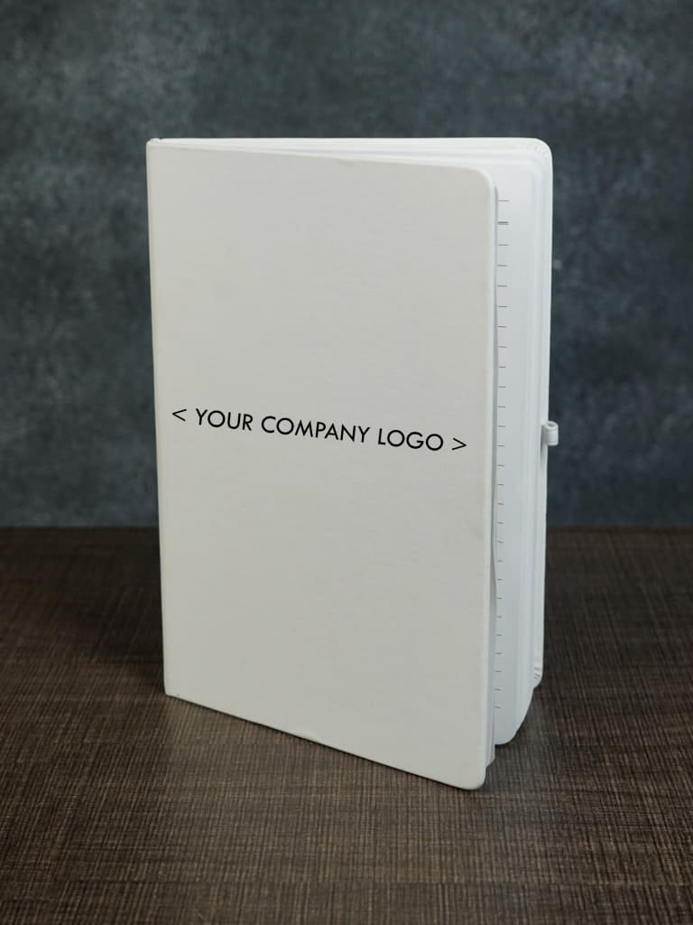 Corporate Gift - Strap Diary - White - BCG0023