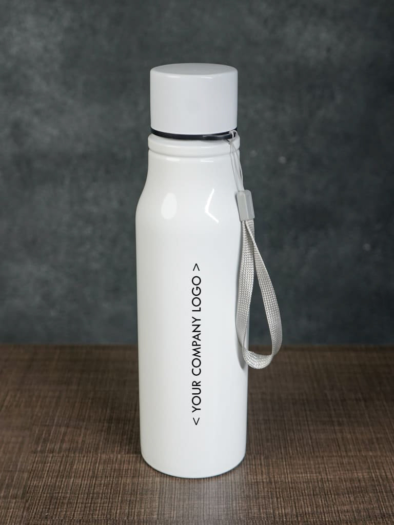 Corporate Gift - Stainless Steel Bottle - White - BCG0028