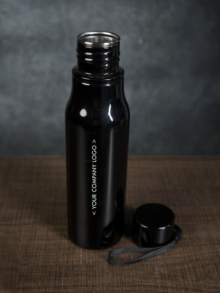 Corporate Gift - Stainless Steel Bottle - Black - BCG0029