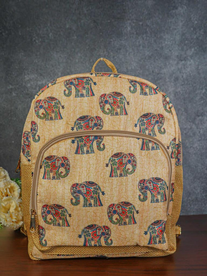 Eco-friendly Backpack with Jute Strap - BCG0036