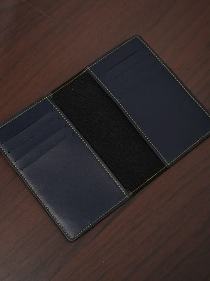 Corporate Gift - Bi fold Lather Wallet Combo -Blue - BCG0046