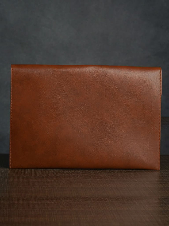 Leather Folder - Brown - BCG0058
