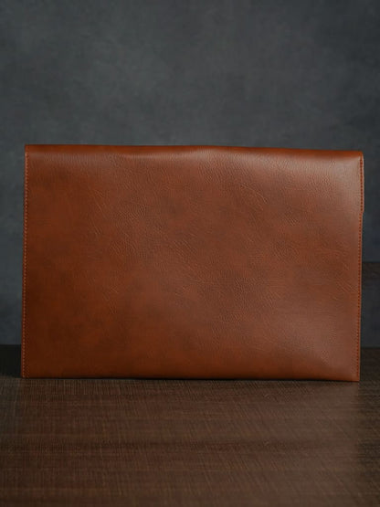 Leather Folder - Brown - BCG0058