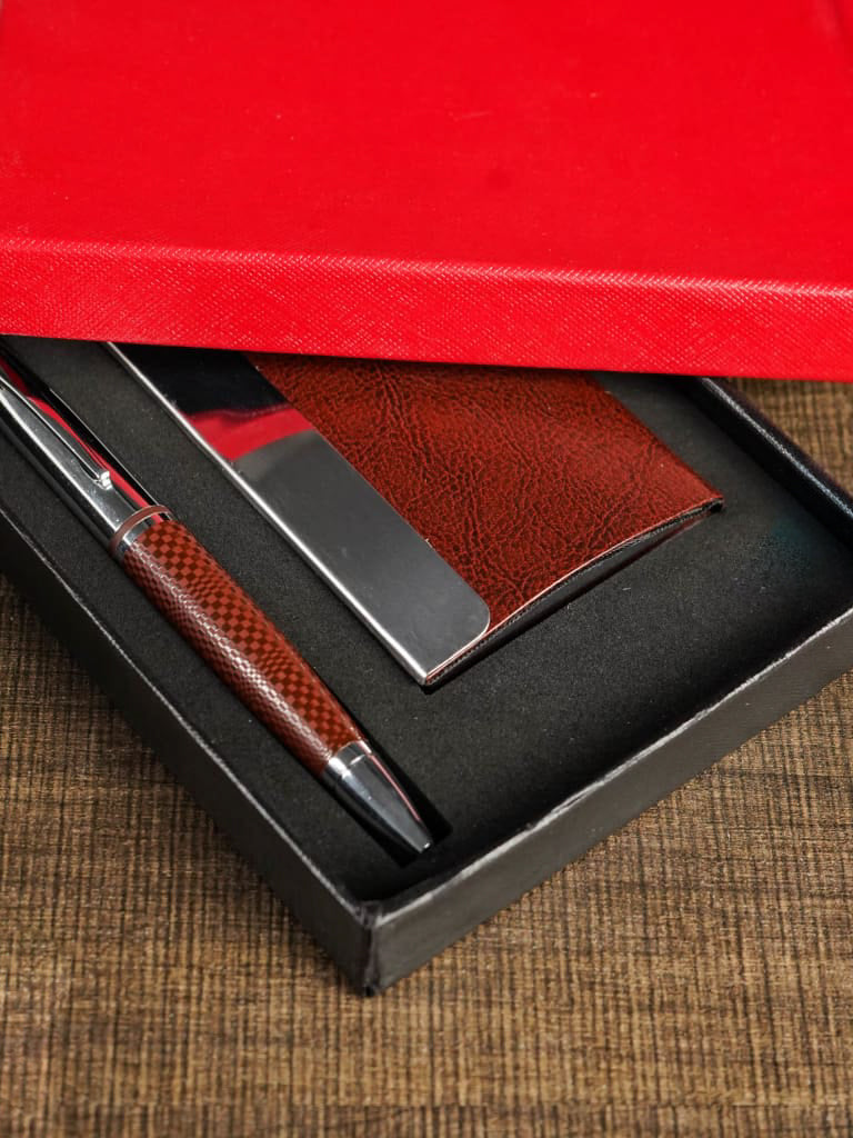 Corporate Gift - Card Holder with Pen - BCG0059