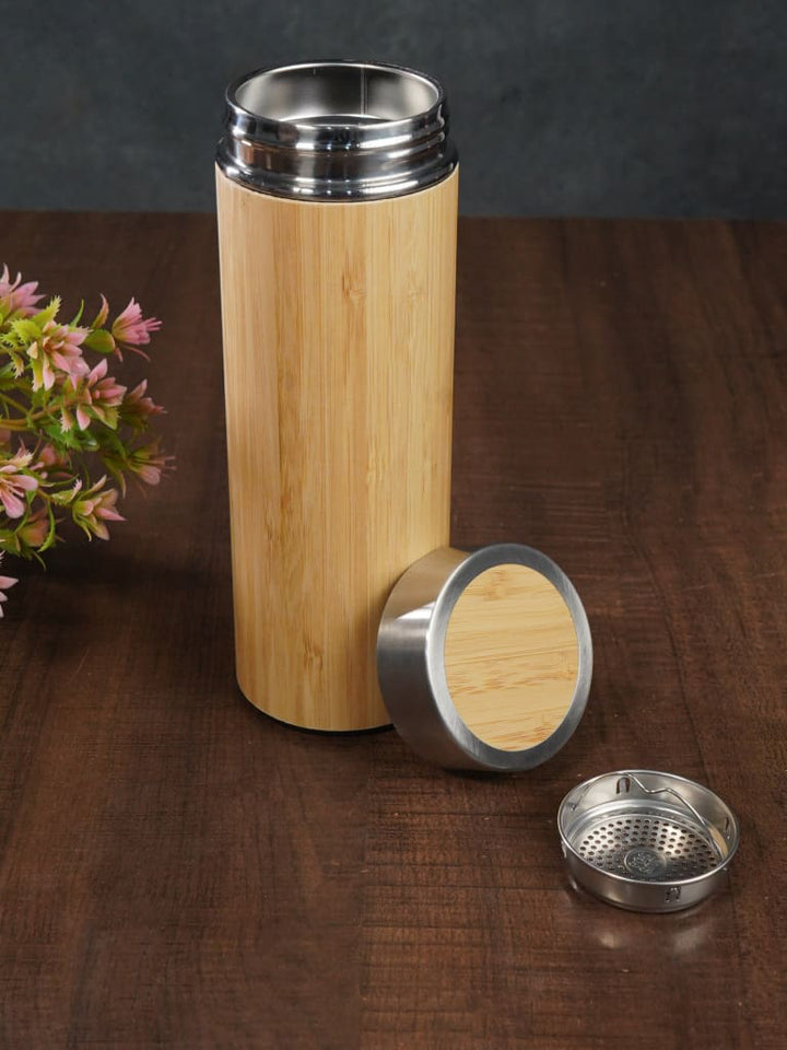 Corporate Gift - Eco - Friendly Bamboo (500 ml) Flask - BCG0077