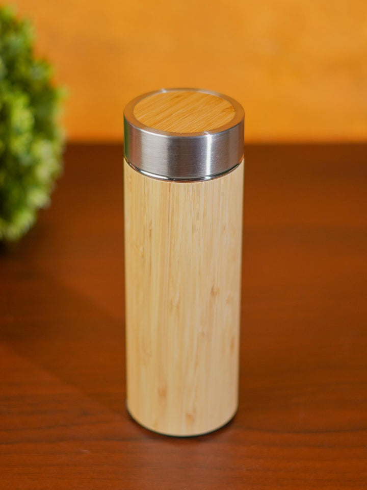 Corporate Gift - Eco - Friendly Bamboo ( 450ml ) Flask - BCG0090