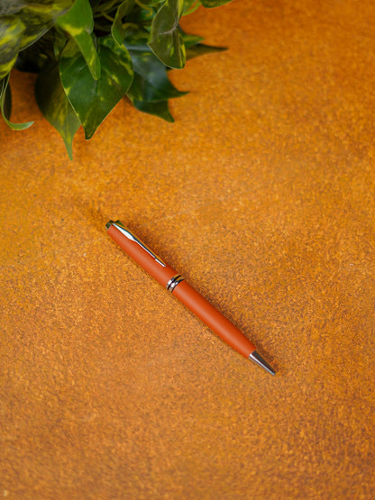 Corporate Gift - Card Holder with Pen (Brown) - BCG0147-1