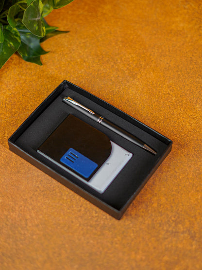 Corporate Gift - Card Holder with Pen (Black) - BCG0147-2