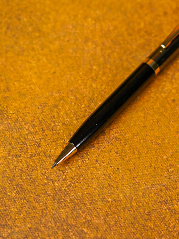 Black with Gold Finish - Roller Ball Point Pen - BCG0157