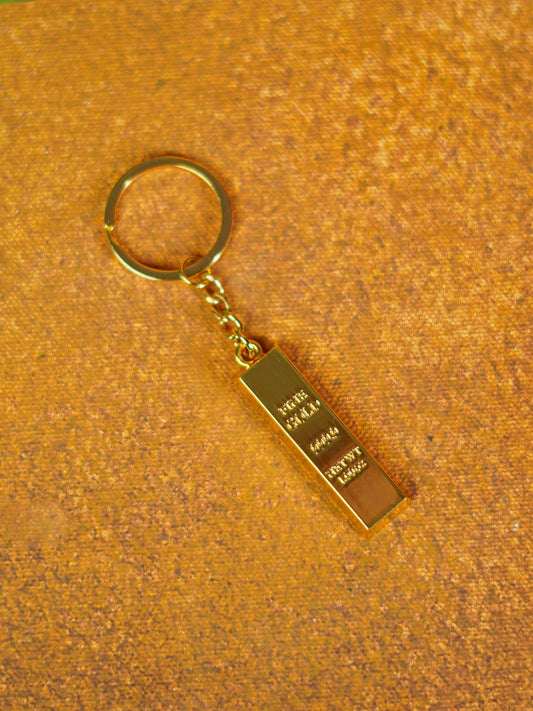 Corporate Gift - Gold Bar Keychain - BCG0161