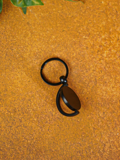 Corporate Gift - Wood Finish Customized Keychain - BCG0165