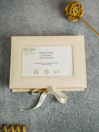 Recycled Cotton Organizer with Personalized Photo Frame - BCG0191