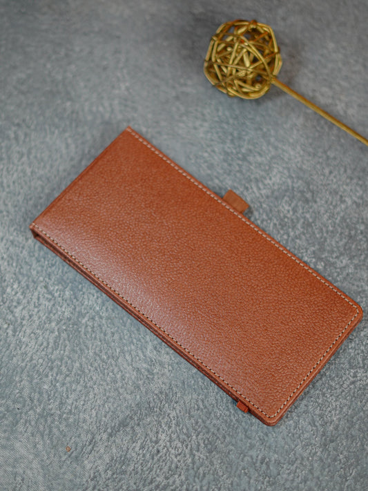 Recycled Cotton Passport Book with Pen Holder - BCG0197