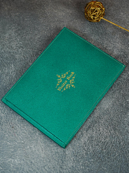 Recycled Cotton Rectangular Visitor Book - BCG0207