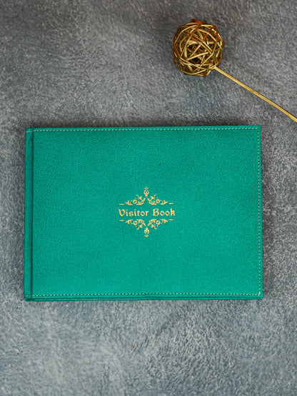 Recycled Cotton Rectangular Visitor Book - BCG0207