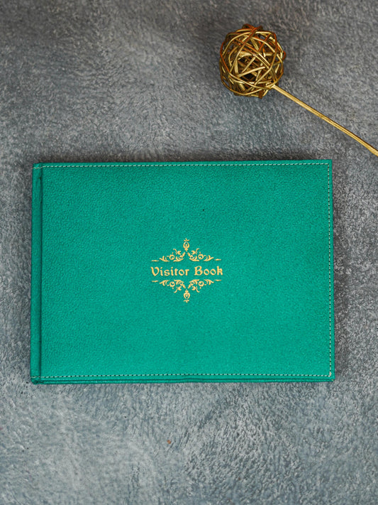 Recycled Cotton Rectangular Visitor Book - BCG0207