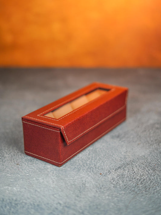 Eco Friendly Watch Holder with 4 Partitions - BCG0209