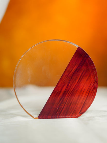 Acrylic Round Trophy - 5.5 inch - BCG0221